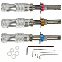 Stainless Steel Tubular Lock Pick Set Impression Tool Professional Picking 23
