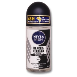 Nivea Men Black & White Roll On 50ML - Original