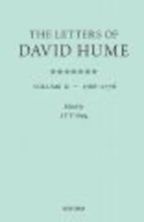 The Letters of David Hume, v. 2 Paperback