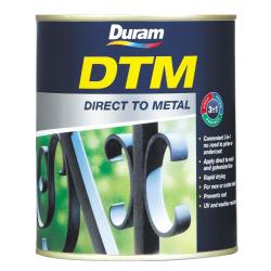 Direct To Metal Paint Duram Dtm Hammered Metallic Charcoal 250ML