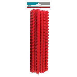 Binder Comb Element Plastic 30 Sht 6 Mm Red 25 -B2006R