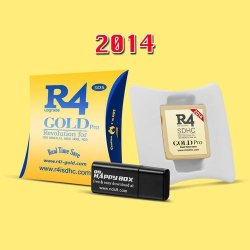 2014 R4I Sdhc Gold Pro Flash Card For 3DS 2DS 9.2 Console V1.4.5 Dsi dsill xl dsl . In Stock.