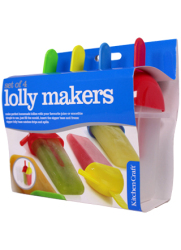 Kitchen Craft Ice Lolly Moulds With Sipper