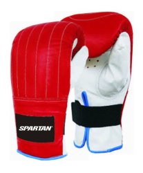 Spartan Dunlop Training Pu Leather Fingerless Sports Boxing Punching Gloves SPN-PG1A