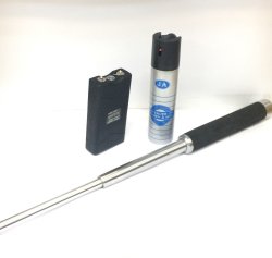 SELF Defense Kit-taser-pepper Spray-small Baton
