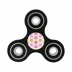 Yagqiny 3 Bearing Fidget Spinner Cute Owls Cartoon Love Heart Men Fidget Spinner Ring Add Adhd Autism Anxiety Stress Relief Toys For Adults And Kids