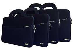Az-cover 14-INCH Laptop Sleeve Case Bag Black With Handle For Dell Latitude 14-INCHES Notebook E6420 2.53GHZ Intel Core