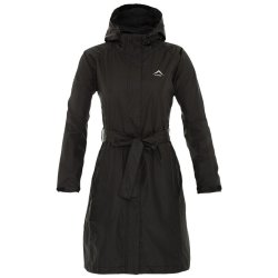 K-Way Women's Austru Rain Coat - Black