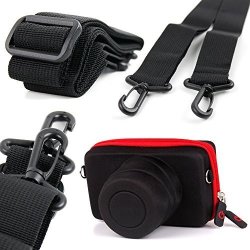 Duragadget Replacement Neck Strap For Camera Bags - Suitable For Canon Eos M & Canon Eos M2