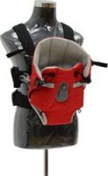 Chelino Snuggly Baby Carrier - Red grey