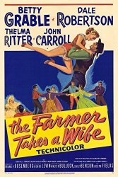 Betty Grable And Dale Robertson In The Farmer Takes A Wife 16X20 Canvas Giclee