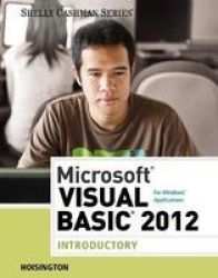 Microsoft Visual Basic 2012 For Windows Applications - Introductory Paperback