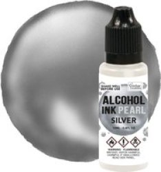 Alcohol Ink 12ML Silver Pearl