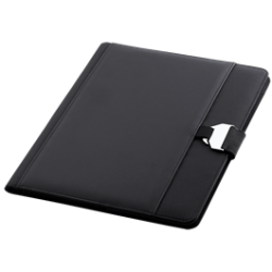 A4 Folder With Buckle Clip Design - Black Colour - New - Barron