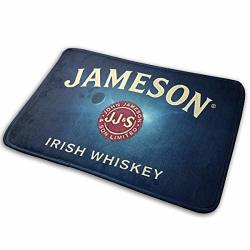 Howawler Jameson Irish Whiskey Super Soft Door Mat Non-slip Bathroom Carpet Entrance Mat