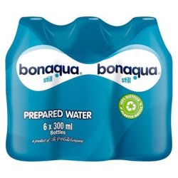 Bonaqua Still Water 300ML X 6