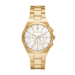 Lennox Mens Gold Stainless Steel WATCH-MK9120