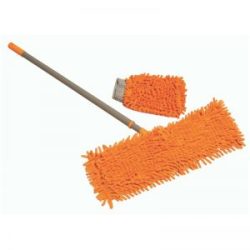 Tevo Orange Blitz Chenille Microfiber Mop