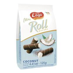 Lago Coconut MINI Roll Wafers