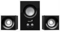 Genius SW-2.1 375 2.1 Channel Hi Fi Speaker System in Copper Coated