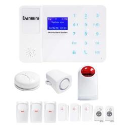 YA-800-GSM-27 12 In 1 Kit 315 433MHZ Wireless GSM Sms Security Home House Burglar Alarm System Wi...