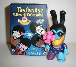 Titans The Beatles Yellow Submarine 3-INCH Vinyl Figure - Blue Meanie Variant chase 1 20 Opened To Identify