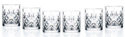 Lorenzo Import 238520 Rcr Crystal Double Old Fashioned Glass Set Of 6