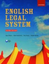 English Legal System Paperback 2nd Revised Edition