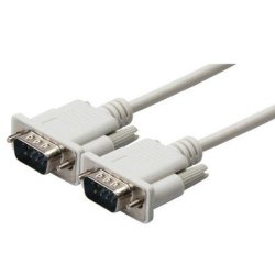 Serial 9 Pin Male To 9 Pin Male Cable 3M