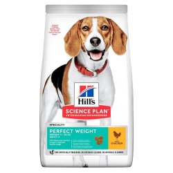 Hill's Perfect Weight Medium Adult Dog Food - 12KG