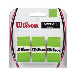 Wilson Pro Overgrip 3 Pack Green
