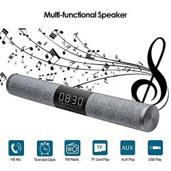Hmy Wireless Bluetooth Speaker 20W Boombox Soundbar Tv Subwoofer Portable Bookshelf Speakers Column Loudspeaker Tf aux For Computer