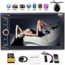 Free Camera Included 6.2 Inch Car Audio Double Din 2 Din Car Stereo D