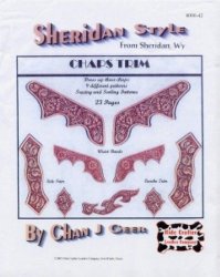 Leather Craft Instructions Sheridan Style Chap Trim Chan J Geer