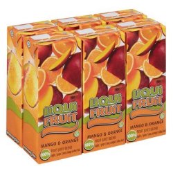 Liqui-fruit Mango & Orange Juice Blend 250ML X 6
