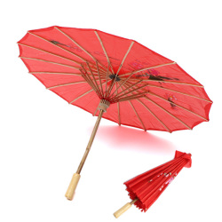 Folk Dancing Umbrella Chinese Traditional Handmade Oiled Paper Umbrellas