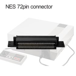 72 Pin Game Cartridge Slot Connector Replacement For Nintendo Nes