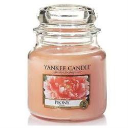 Yankee Candle Peony Medium Jar Retail Box No