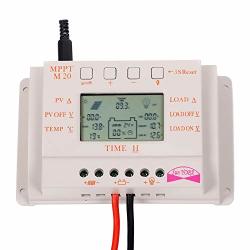 Ooycyoo 20A Solar Charger Controller 12V 24V With Lcd Display M20A