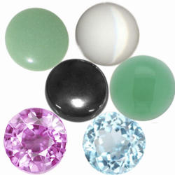 Collectors Dream 6 Different Gemstones All 100% Natural 2.21cts In Total