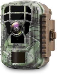 USA Campark MINI Wildlife Camera 1080P HD Trail Game Camera Waterproof Scouting Hunting Cam With 12MP 120 Wide Angle Lens And Night Vision 2.4 Lcd Ir Le