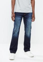 Guess Slim Straight Jeans - Washed Blue