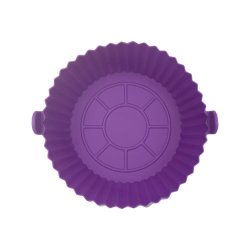 Non-stick Re-usable Silicone Air Fryer Tray - Purple