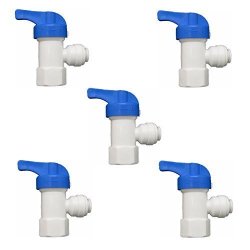 Ball Valve For Rolemoy Water Tank 1 4 Inch Reverse Osmosis Water Filter System Pack Of 5