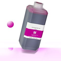 Sojiink Magenta Refill Ink 16.9 Oz Bottle Compatible With Most Inkjet Printers 1-PACK INCLUDES Refill Kit