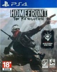 THQ Homefront: The Revolution English chinese Playstation 4