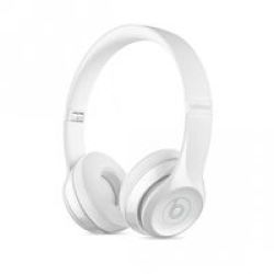 Beats By Dr Dre Solo3 Wireless On-Ear Headphones Gloss White