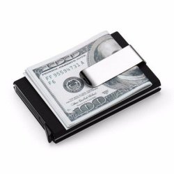 Rfid Aluminium Card Wallet With Moneyclip