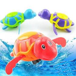 Baby Bath Toy Clockwork Large Cartoon Swimming Chain Turtle