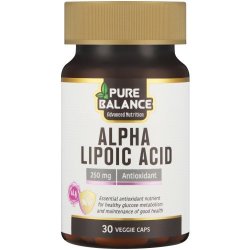 Pure Balance Alpha-lipoic Veggie Capsules 30S